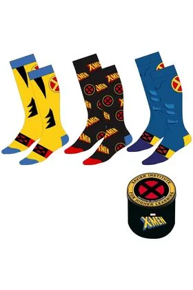 PACK 3 PARES CALCETINES MARVEL X-MEN