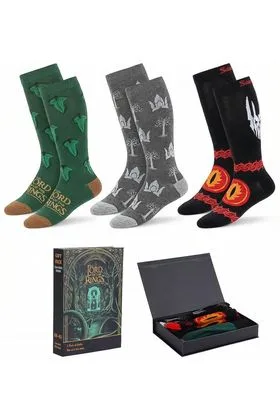 PACK 3 PARES CALCETINES THE LORD OF THE RINGS