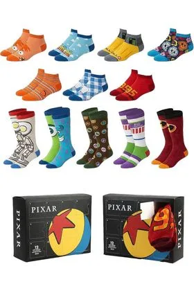 PACK 12 PARES CALCETINES PIXAR