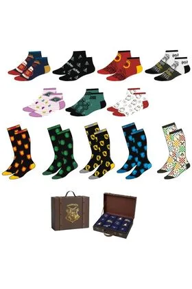 PACK 12 PARES CALCETINES HARRY POTTER