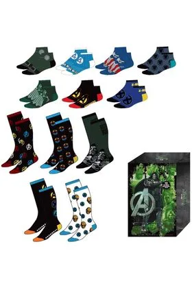 PACK 12 PARES CALCETINES DOOM