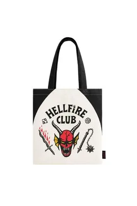 HELLFIRE CLUB SHOPPING BAG 39CM STRANGER THINGS