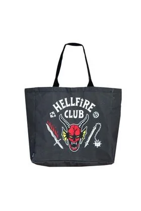 HELLFIRE CLUB SHOPPING BAG XL 42 CM STRANGER THINGS