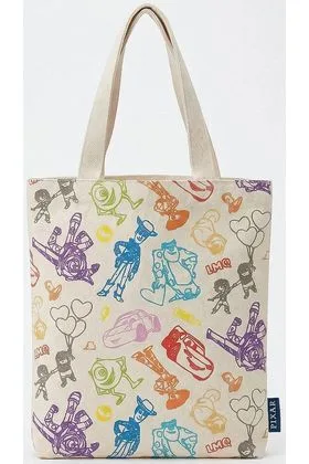 SHOPPING BAG WHITE 40 CM PIXAR