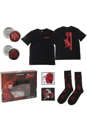 Set Regalo con Camiseta Talla M Marvel Daredevil