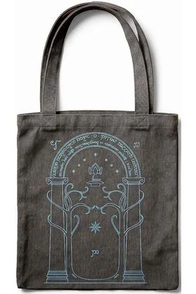 SHOPPING BAG BLACK 40 CM THE LORD OF THE RINGS