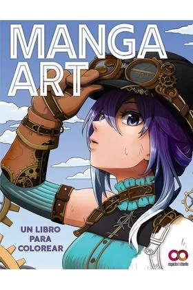 MANGA ART. UN LIBRO PARA COLOREAR