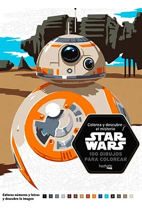 Colorea y Descubre el Misterio Star Wars