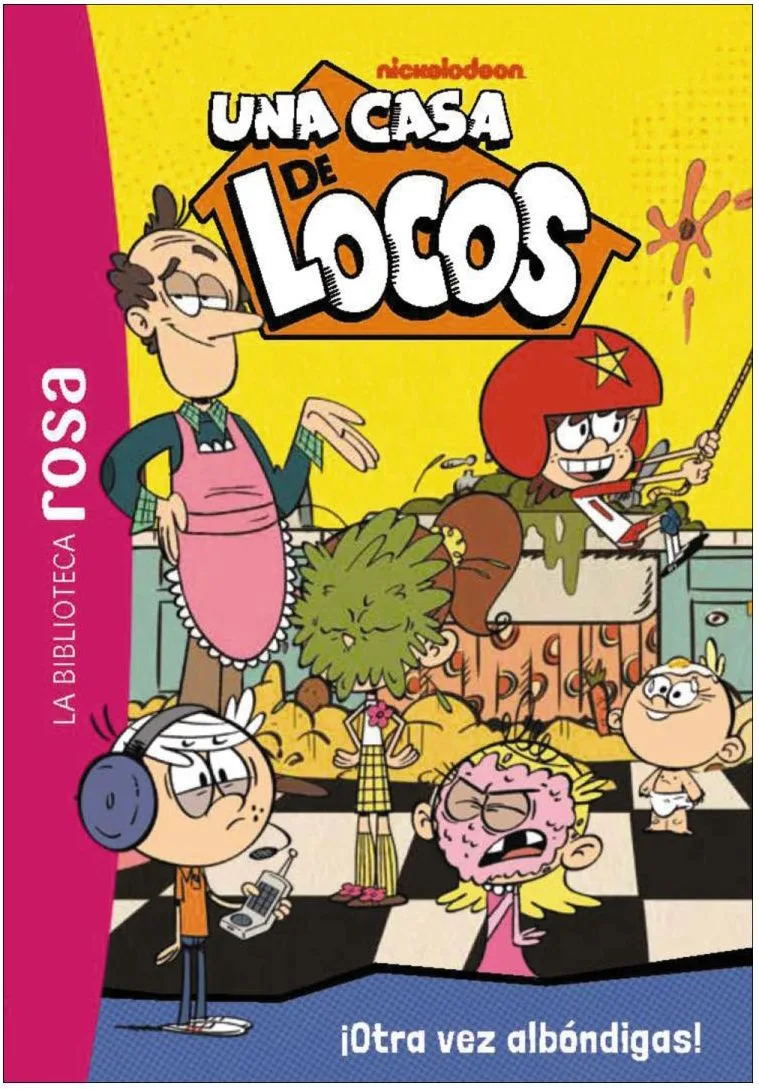 UNA CASA DE LOCOS 13. BIBLIOTECA ROSA