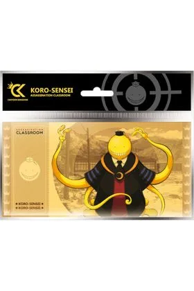GOLDEN TICKET KORO SENSEI #1 NORMAL 10 SOBRES ASSASSINATION CLASSROOM COLLECTION 1