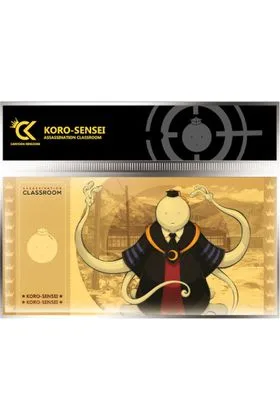 GOLDEN TICKET KORO SENSEI #2 DEPRIMIDO 10 SOBRES ASSASSINATION CLASSROOM COLLECTION 1