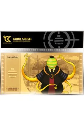 GOLDEN TICKET KORO SENSEI #3 BURLON 10 SOBRES ASSASSINATION CLASSROOM COLLECTION 1