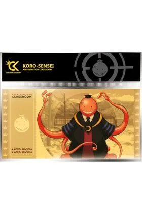 GOLDEN TICKET KORO SENSEI #6 COLERA 10 SOBRES ASSASSINATION CLASSROOM COLLECTION 1
