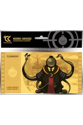 GOLDEN TICKET KORO SENSEI #8 10 SOBRES ASSASSINATION CLASSROOM COLLECTION 2