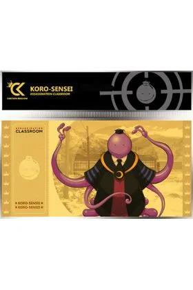 GOLDEN TICKET KORO SENSEI #10 10 SOBRES ASSASSINATION CLASSROOM COLLECTION 2