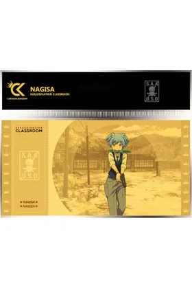 GOLDEN TICKET NAGISA #13 10 SOBRES ASSASSINATION CLASSROOM COLLECTION 2