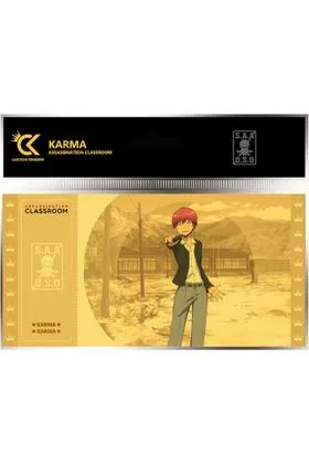 GOLDEN TICKET KARMA #14 10 SOBRES ASSASSINATION CLASSROOM COLLECTION 2