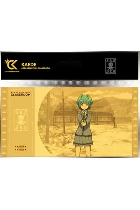 GOLDEN TICKET KAEDE #15 10 SOBRES ASSASSINATION CLASSROOM COLLECTION 2