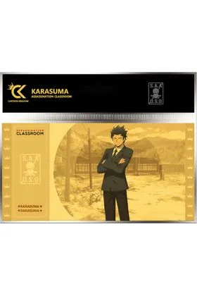GOLDEN TICKET KARASUMA #16 10 SOBRES ASSASSINATION CLASSROOM COLLECTION 2