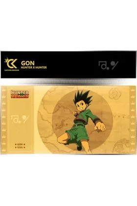 GOLDEN TICKET GON 10 SOBRES HUNTER X HUNTER #1 COLLECTION 1