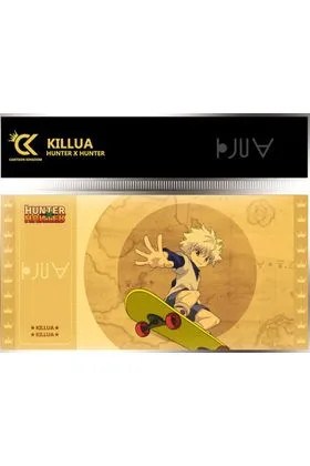 GOLDEN TICKET KILLUA 10 SOBRES HUNTER X HUNTER #2 COLLECTION 1