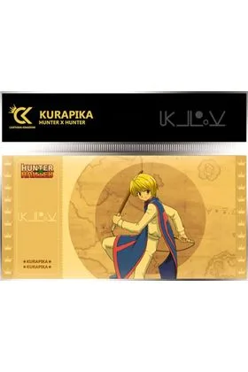 GOLDEN TICKET KURAPIKA 10 SOBRES HUNTER X HUNTER #3 COLLECTION 1