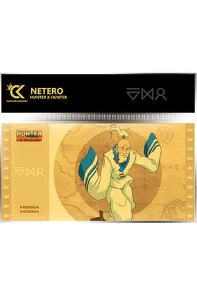 GOLDEN TICKET NETERO 10 SOBRES HUNTER X HUNTER #7 COLLECTION 1