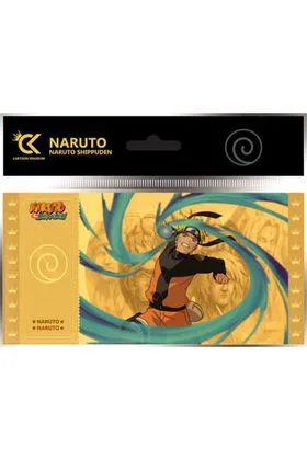 GOLDEN TICKET NARUTO 10 SOBRES NARUTO SHIPPUDEN #1 COLLECTION 1