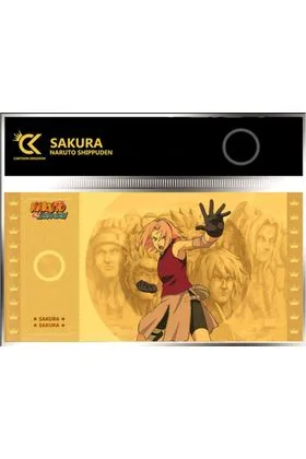 GOLDEN TICKET SAKURA 10 SOBRES NARUTO SHIPPUDEN #3 COLLECTION 1