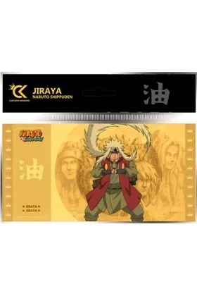 GOLDEN TICKET JIRAYA 10 SOBRES NARUTO SHIPPUDEN #5 COLLECTION 1