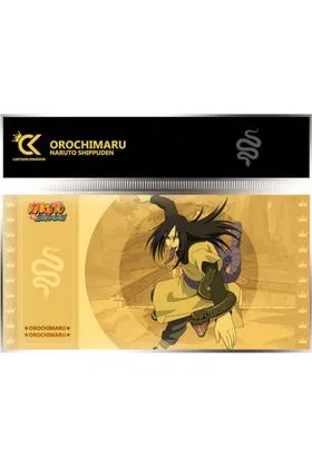 GOLDEN TICKET OROCHIMARU 10 SOBRES NARUTO SHIPPUDEN #8 COLLECTION 1