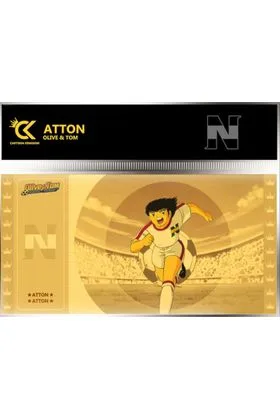 GOLDEN TICKET ATTON 2 10 SOBRES CAMPEONES OLIVE & TOM #8 COLLECTION 1