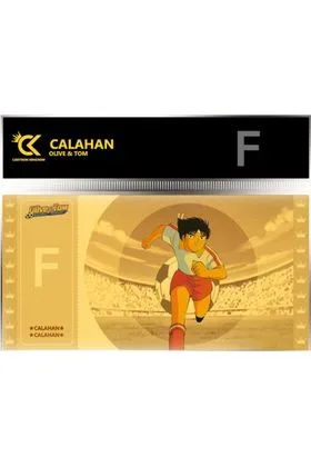 GOLDEN TICKET CALAHAN 10 SOBRES CAMPEONES OLIVE & TOM #9 COLLECTION 1