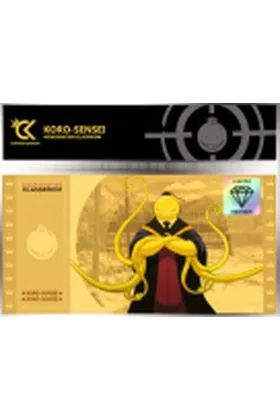 GOLDEN TICKET KORO-SENSEI 10 SOBRES ASSASSINATION CLASSROOM EXCLUSIVE EDITION