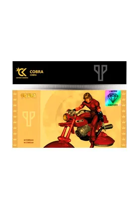 GOLDEN TICKET COBRA 10 SOBRES COBRA THE SPACE PIRATE EXCLUSIVE EDITION