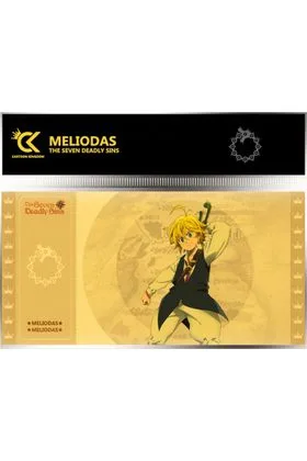 GOLDEN TICKET MELIODAS 10 SOBRES THE SEVEN DEADLY SINS #1 COLLECTION 1