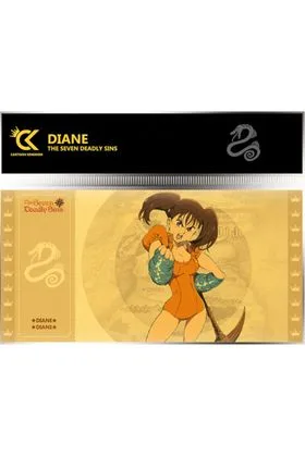 GOLDEN TICKET DIANE 10 SOBRES THE SEVEN DEADLY SINS #4 COLLECTION 1