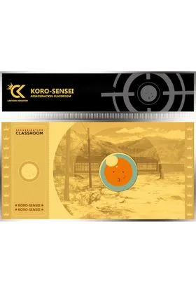 Golden Ticket Koro Sensei #12 Sobre Individual Assassination Classroom Collection 2