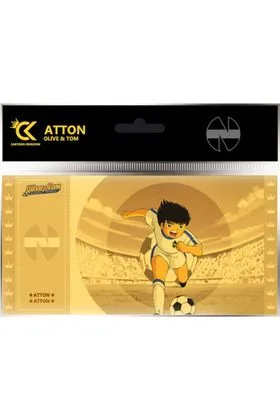 GOLDEN TICKET ATTON SOBRE INDIVIDUAL CAMPEONES OLIVE & TOM #4 COLLECTION 1