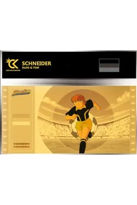 GOLDEN TICKET SCHEIDER SOBRE INDIVIDUAL CAMPEONES OLIVE & TOM #10 COLLECTION 1