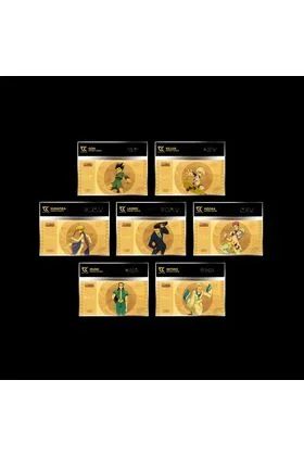 Surtido 7 Unidades Golden Tickets Hunter X Hunter