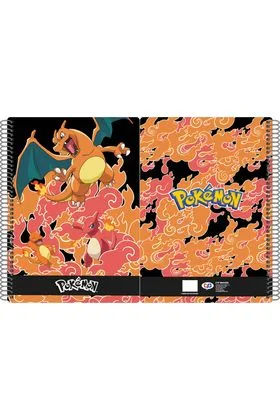 CHARMANDER CUADERNO FOLIO 80 HOJAS POKEMON