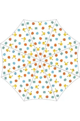 POKEMON TRANSPARENT MANUAL UMBRELLA 48 CM POKEMON