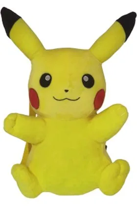 MOCHILA PELUCHE PIKACHU POKEMON