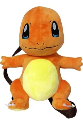 MOCHILA PELUCHE CHARMANDER POKEMON
