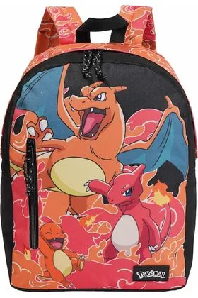 CHARMANDER MOCHILA JUVENIL ADAPTABLE A TROLLEY POKEMON