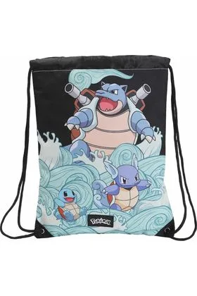 MOCHILA SACO 34X44 POKƒMON - SQUIRTLE