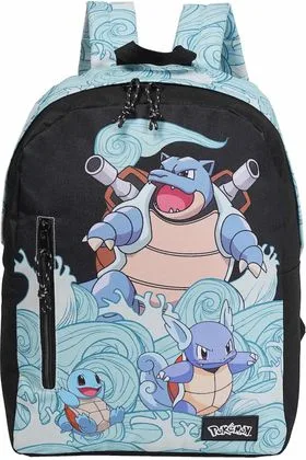 SQUIRTLE MOCHILA JUVENIL ADAPTABLE A TROLLEY POKEMON