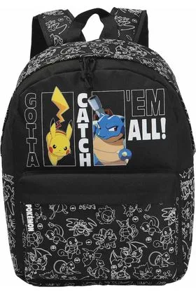 MOCHILA JUVENIL CATCH ALL ADAPTABLE A CARRO POKEMON