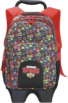 MOCHILA 43 CM CON TROLLEY EXTRAêBLE BRAWL STARS